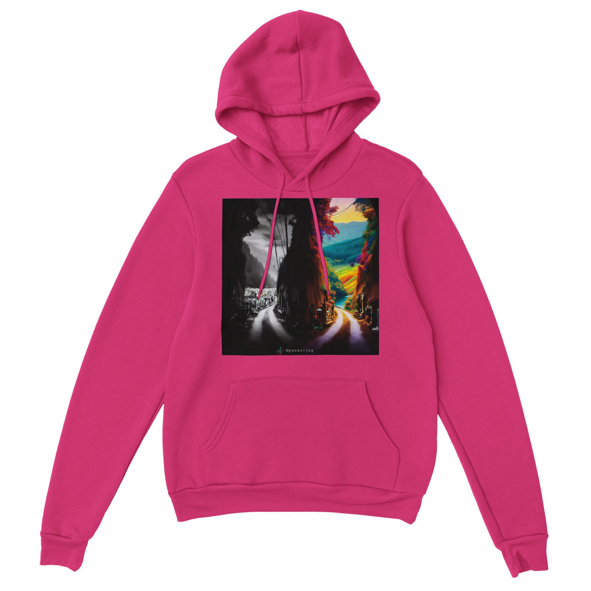Dwie opcje - Classic Unisex Pullover Hoodie